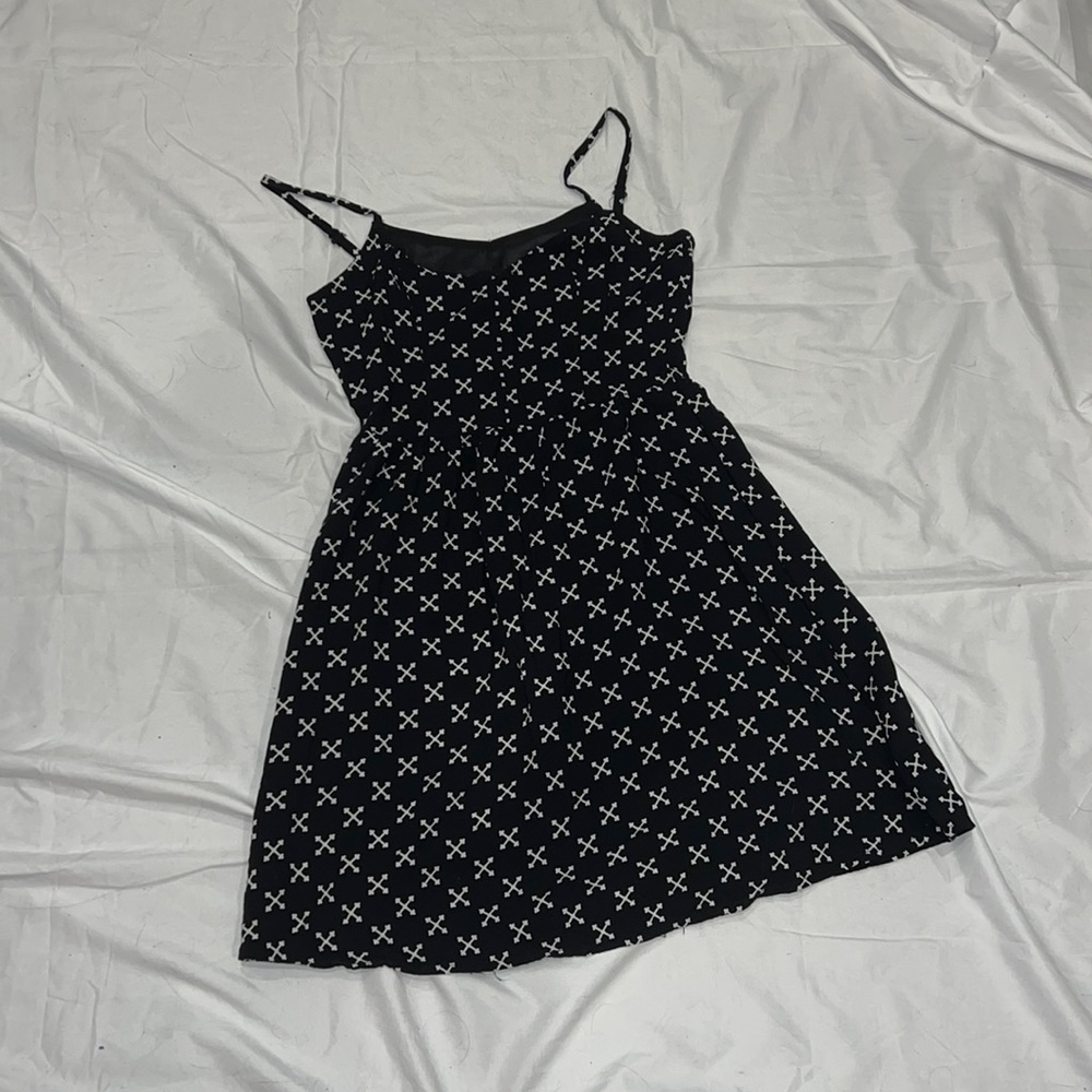 Cross Bones Mini Dress